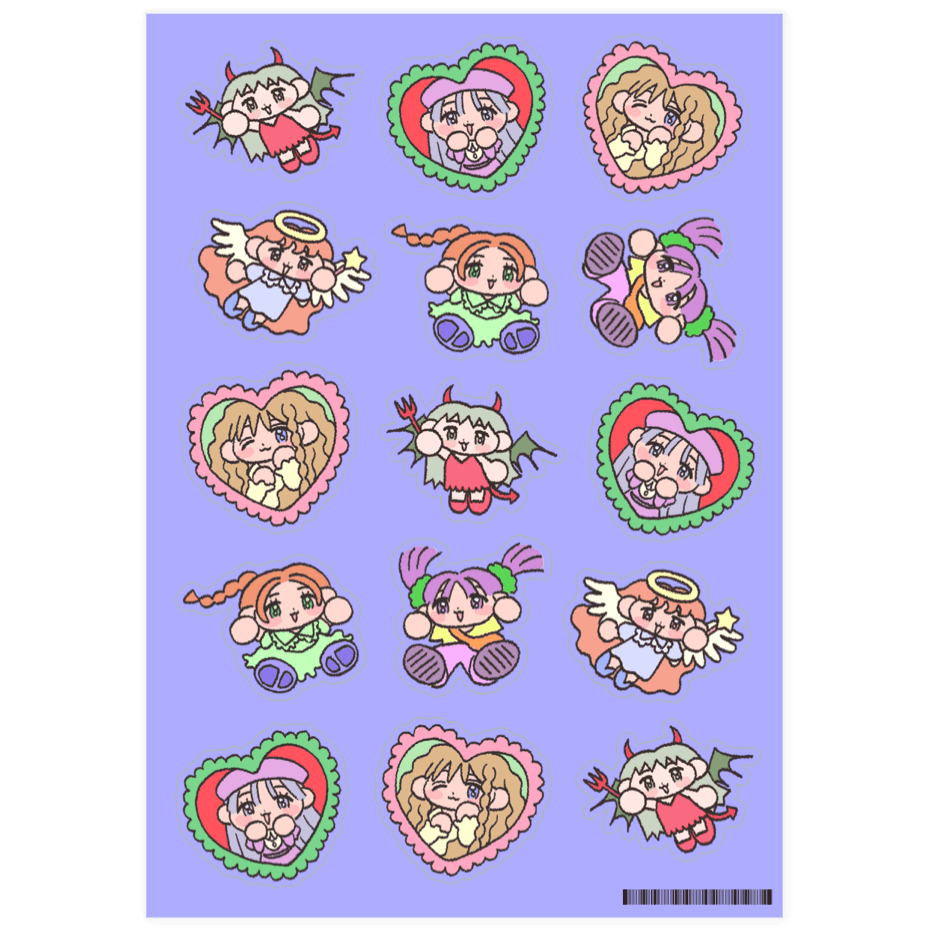 무쿠무쿠스튜디오 둥실둥실 스티커 ㅣ 마플샵