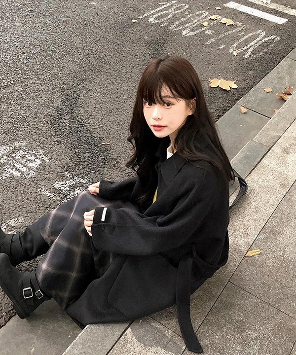 쇼퍼랜드 [Handmade][울61+알파카]퓨어 싱글 롱 핸드메이드 코트 (4color)