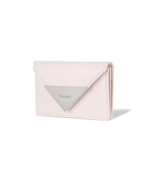 CRINKLE TRIANGLE ACCORDION POCKET - BLOSSOM