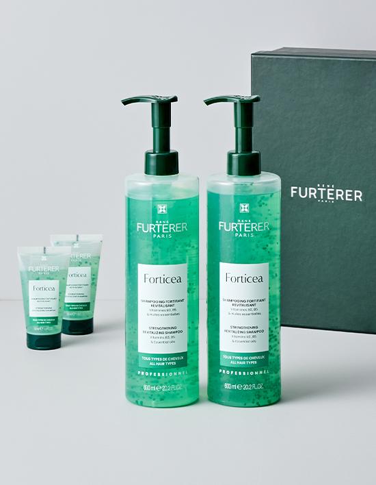 [르네휘테르] 두피&모발강화 포티샤 샴푸 600mL*2 듀오 대용량 세트 (+포티샤 샴푸 50mL*2 추가 증정)