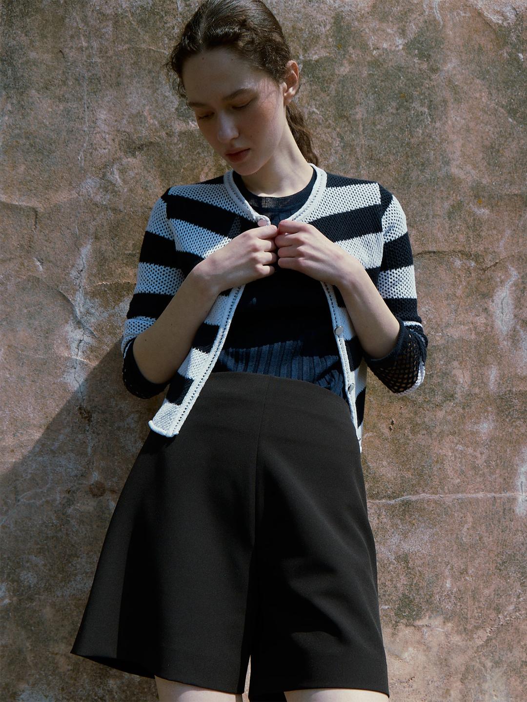 High Waist Shorts - Black