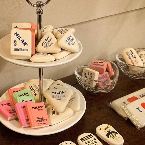 스페인 밀란 지우개 모음 7종 - 일반지우개 | 쿠팡