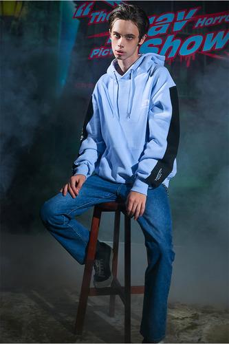 BA M.COLOR HOOD SKY BLUE