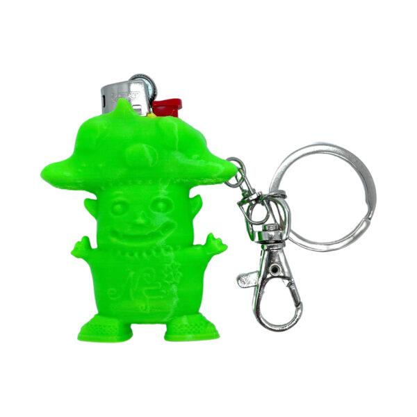 Mushroomboy Lightercase_Fluo Green