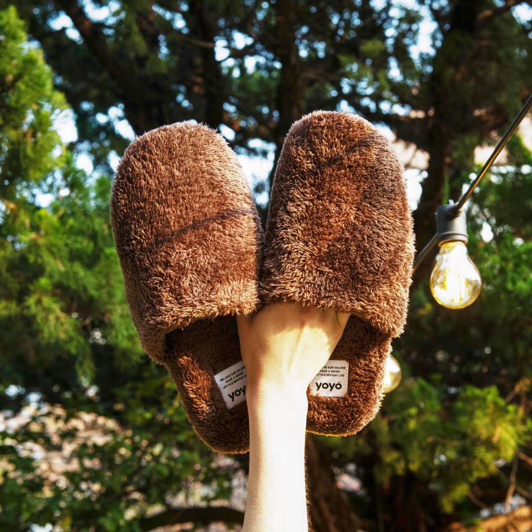 [YOYOPROJECT] POLY SHOES (브라운)