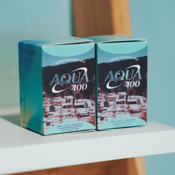 레토 아쿠아 400 컬러 필름 (빈티지 블루)