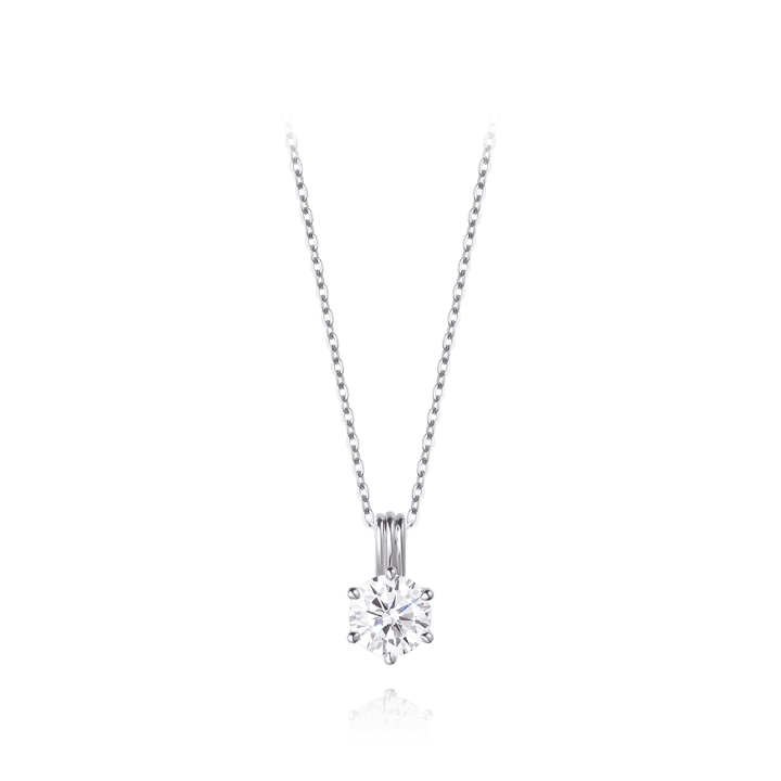 벨라 14K 1캐럿 랩그로운 다이아몬드 목걸이 SA25A62K