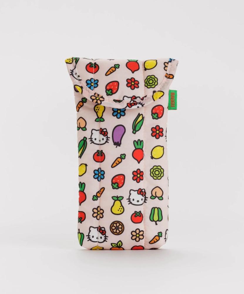 바쿠 x 헬로키티 퍼피 안경 선글라스 케이스 헬로키티 아이콘 Baggu x Hello Kitty Puffy Glasses Sleeve