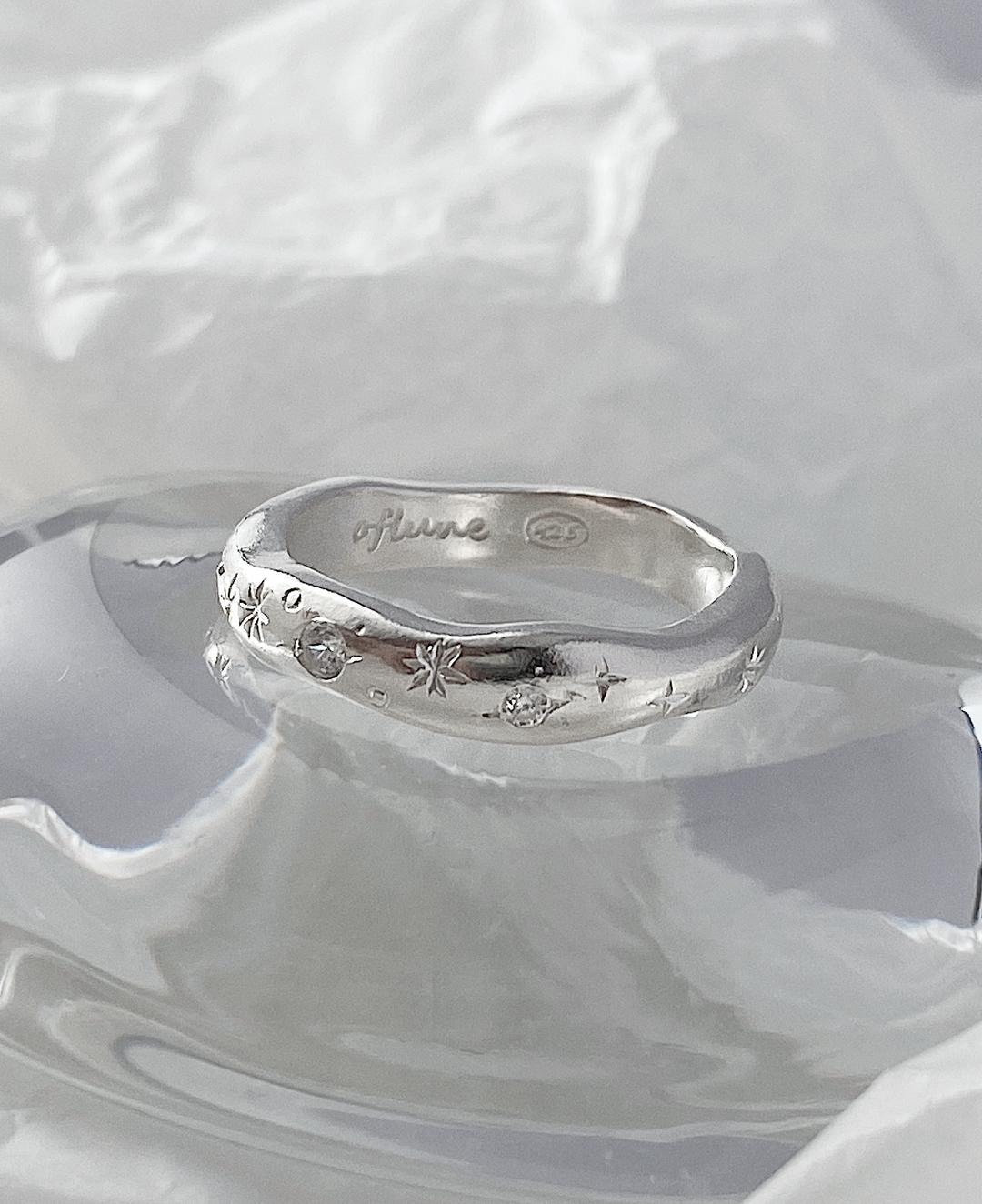 Milky Way Silver Ring I