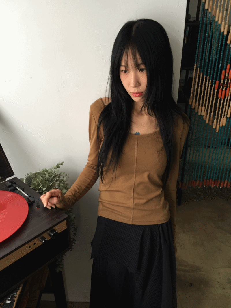 오버로크 슬림 슬리브t