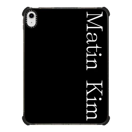 Matin Kim Basic Logo iPad Case