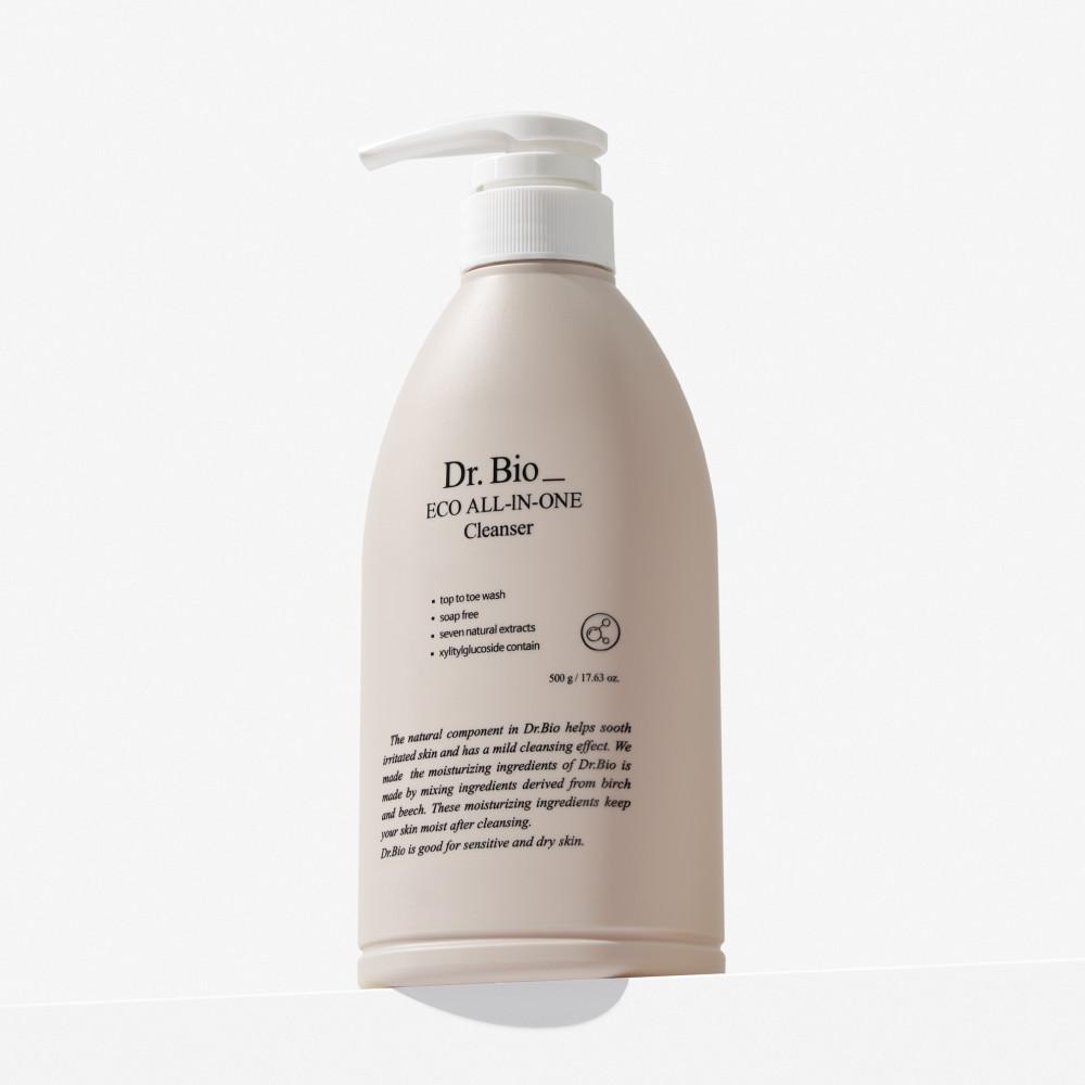 닥터바이오 올인원 바디워시 500g 약산성 성인 영유아 민감피부를위한 온가족용 클렌저 샴푸+바디워시 겸용 / 불만족시 100% 무료환불
