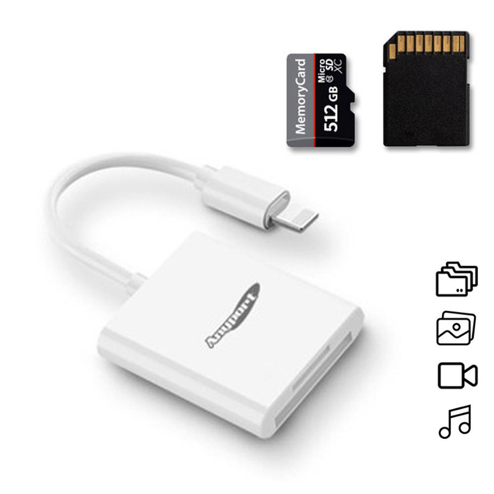 아이폰 카드리더기 usb 스마트폰 microsd 연결 아이패드 블랙박스