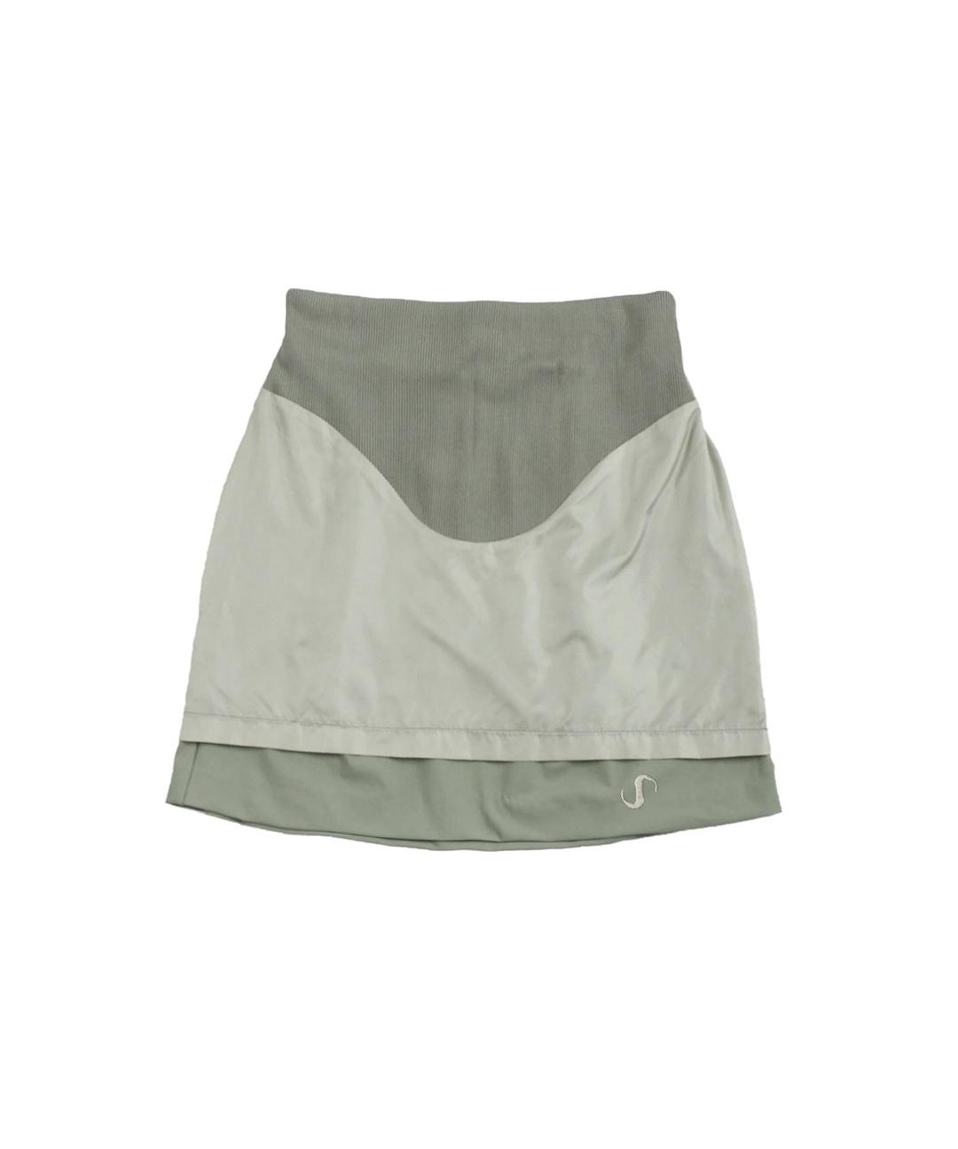 [5/24 예약배송] Layered Yoke Skirt / Khaki