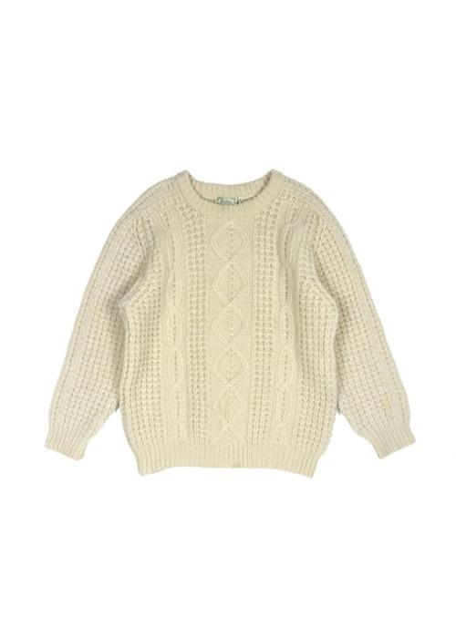 90s Irish aran knit