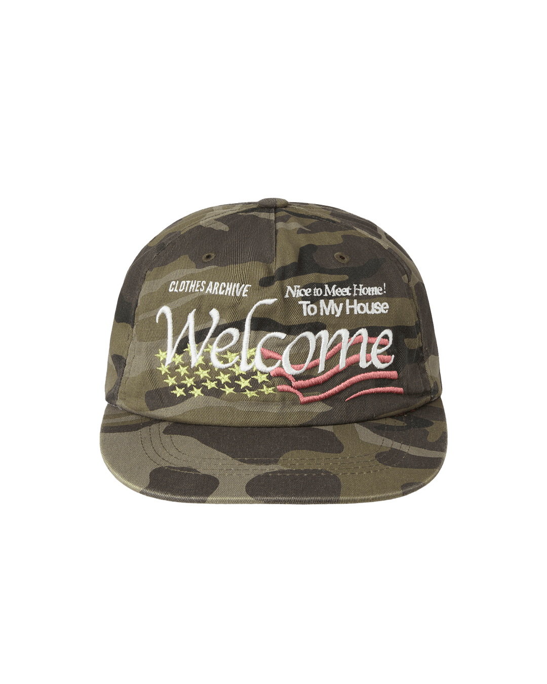 [5/16 예약발송] WELCOME WASHED CAP [CAMO]