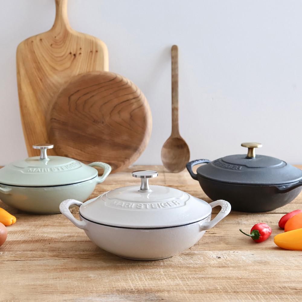 마리슈타이거 18cm 베이비웍 주물뚜껑 미니웍