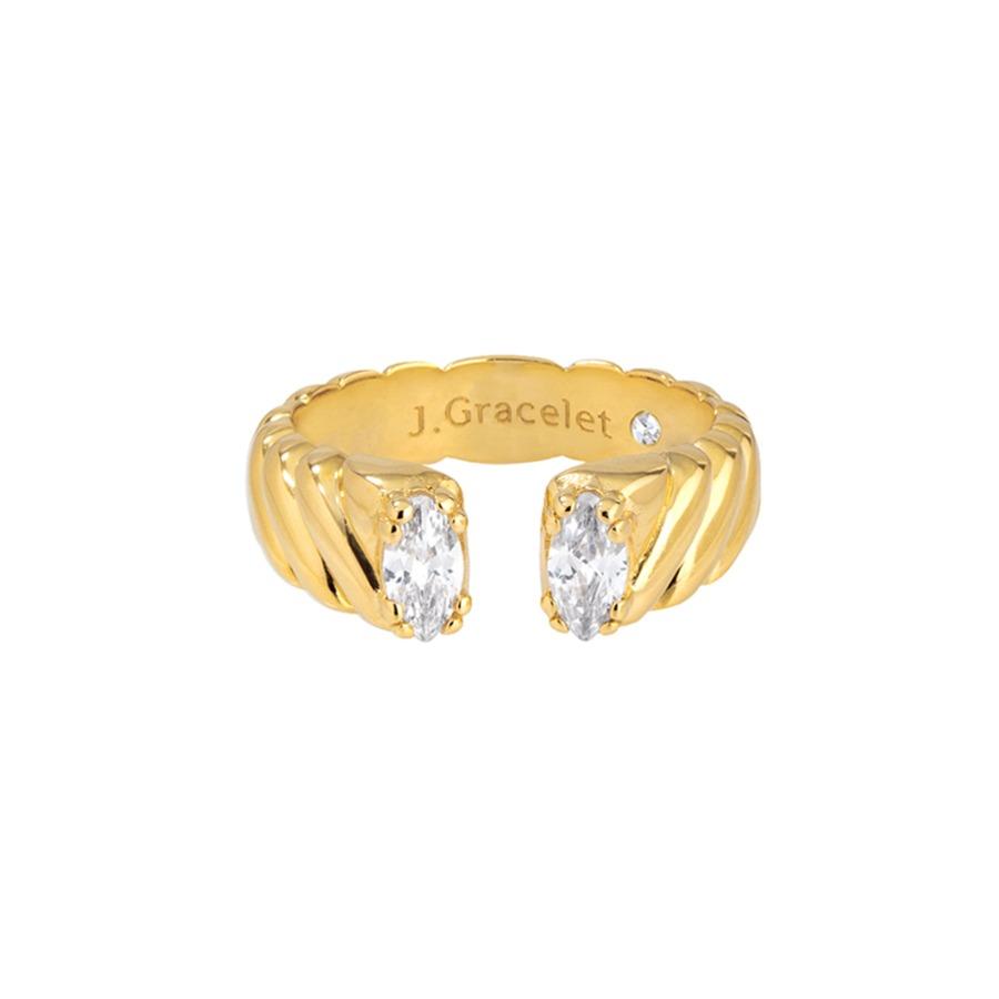 White I Ring
