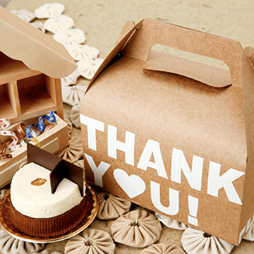 크라프트 피스케익박스(소)-땡큐