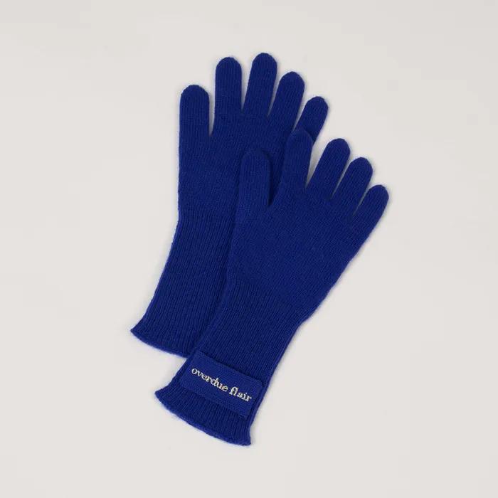 SOFT CASHMERE GLOVES _COBALT BLUE