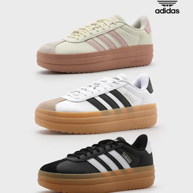 아디다스 VL 코트 볼드 삼바 가젤 스타일 운동화 스니커즈 화이트 핑크 블랙 3종택일