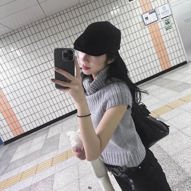 TURTLE CAP KNIT 터틀 캡니트 [WOOL울혼용 소재탄탄 겨울반팔]