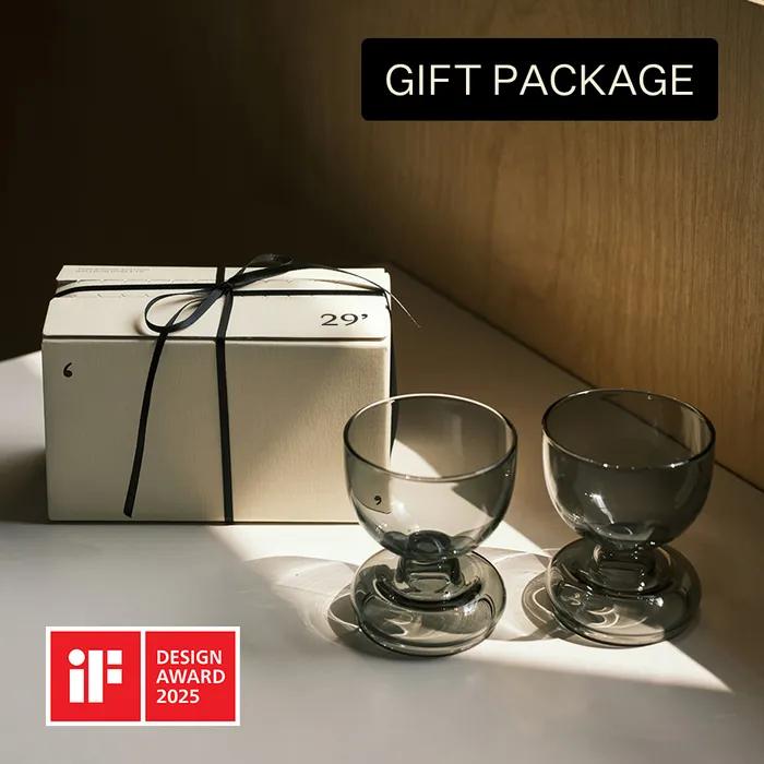 [리본포장] 벌룬고블렛 2P (3colors)