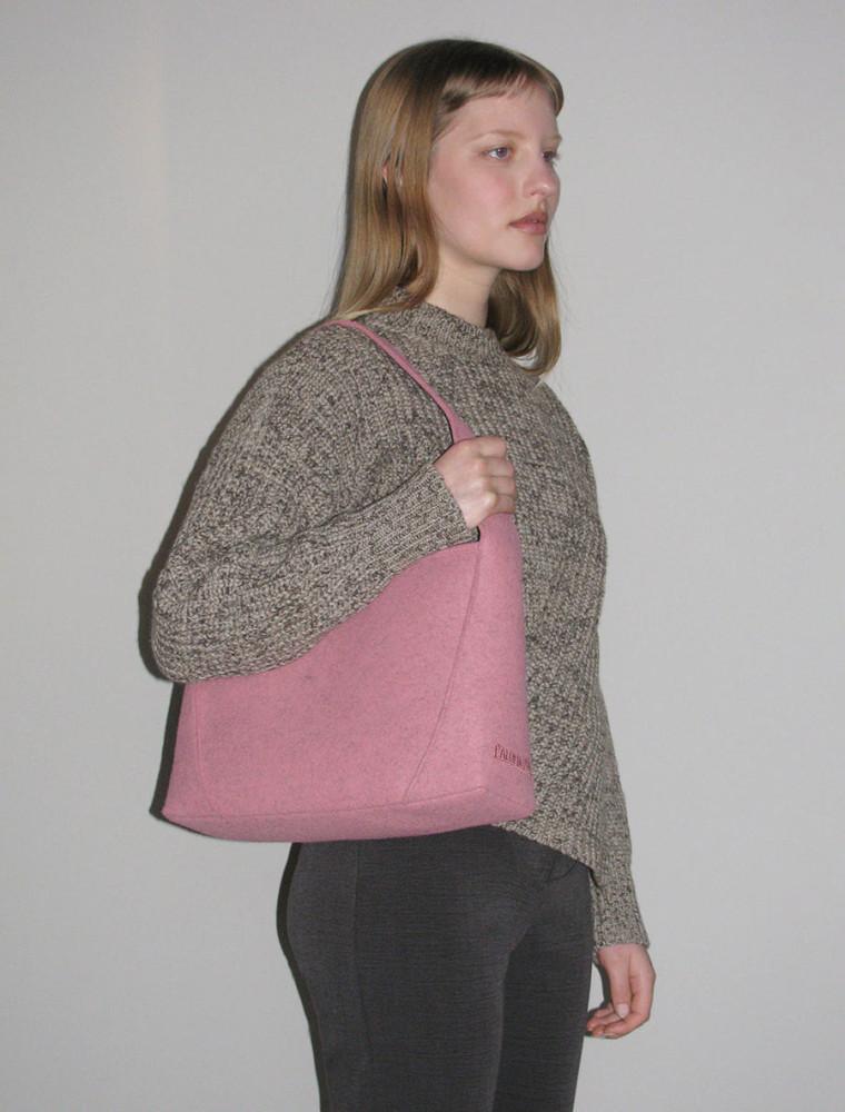 PALOMAWOOL (3컬러) 팔로마울 글로리 펠트 로고 숄더백 Glory felt logo bag no 1317