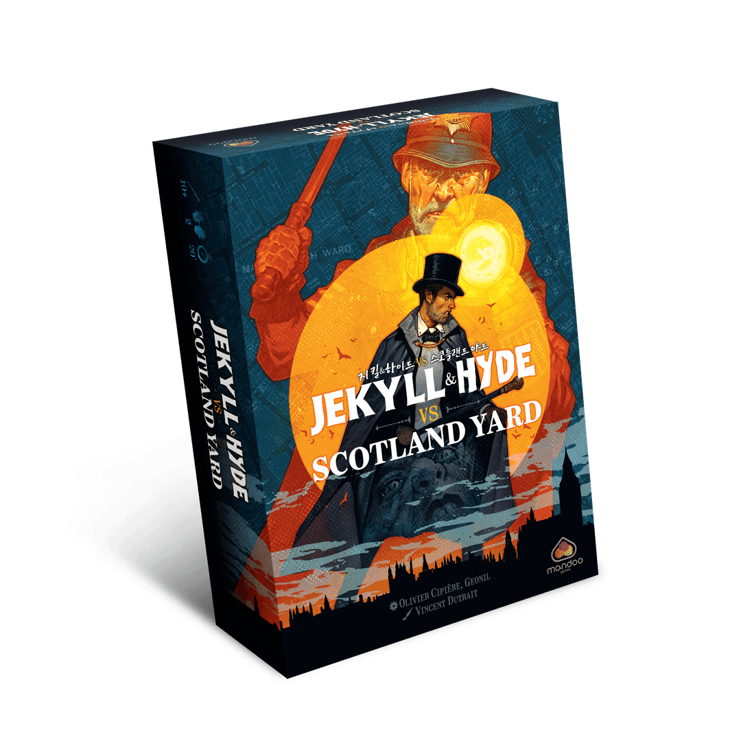 지킬앤하이드 vs 스코틀랜드야드 협력 보드게임 트릭테이킹