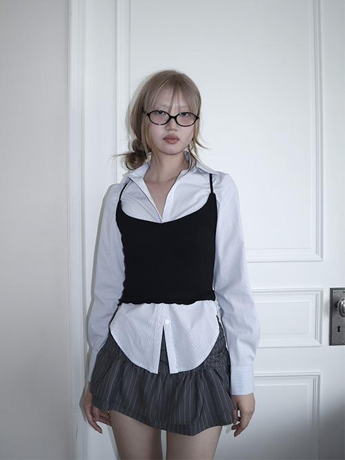 클라따 PREPPY SHIRT, 3color
