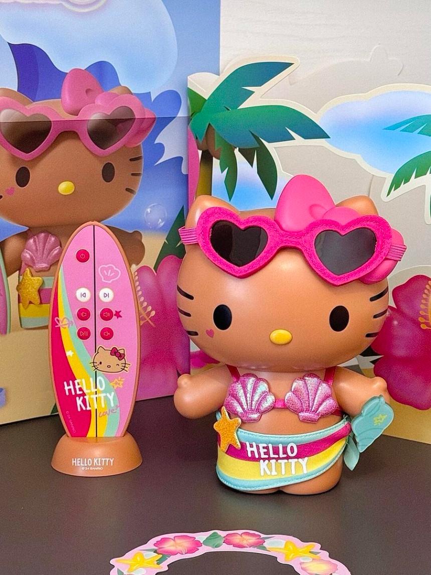 쏠띵즈 썸머 태닝 헬로우키티 인어공주 서핑 블루투스 스피커