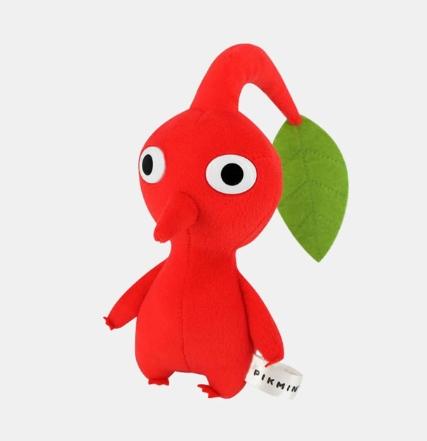 일본 닌텐도 스토어 레드 피크민 캐릭터 마스코트 인형