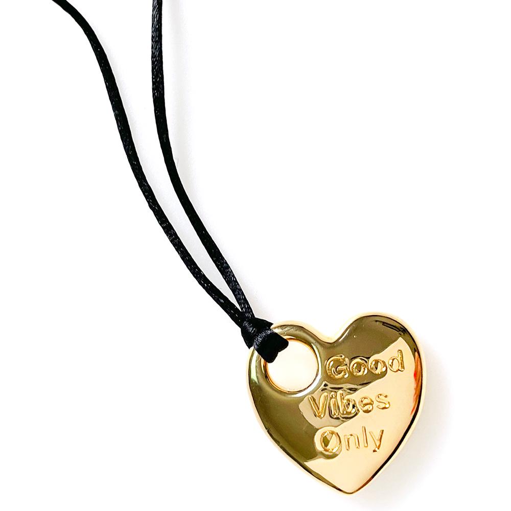 String Heart Necklace 2color