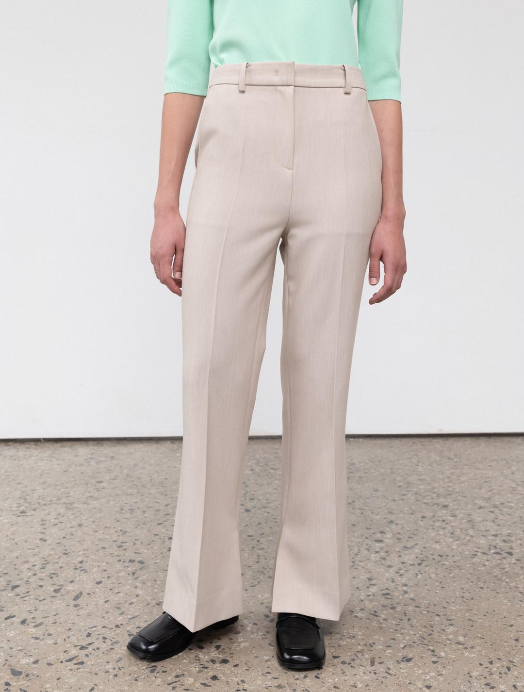 [EDITION8] Beige Side Stitch Pants