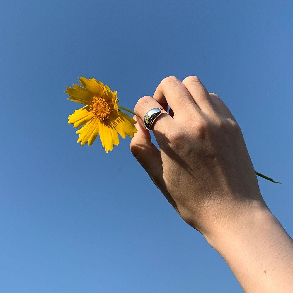 [엑소 카이,효연 착용][silver925]chevrier bold ring