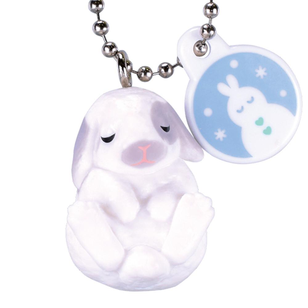 탈린 가챠 내일의 날씨는 어떨까 오덴키 우사기 토끼 피규어 키링 눈