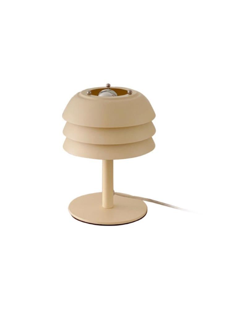 버터옐로우 미니멀리스트 테이블 램프 단스탠드 미드센추리모던 무드등