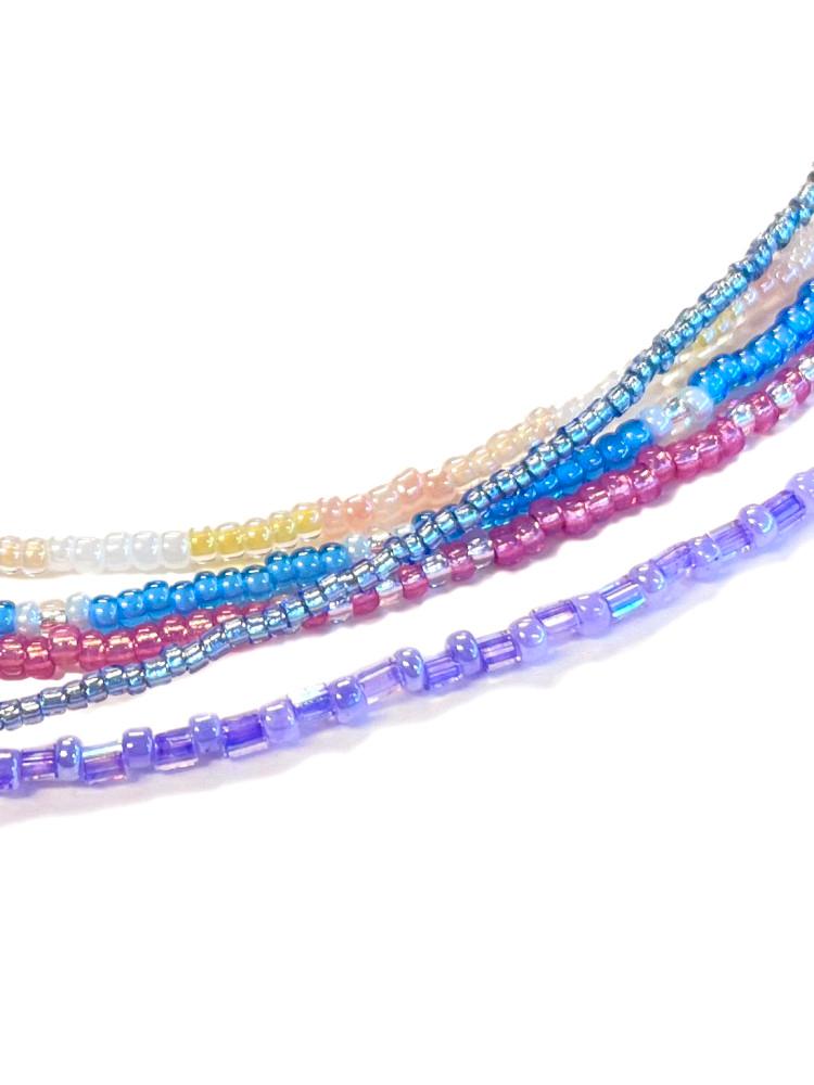 [키치키치야야] 파스텔라인 레이어드 목걸이 001~005