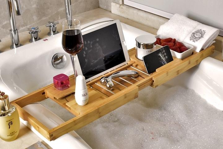 [O!SALE]원목 욕조트레이 반신욕조트레이 목욕소확행