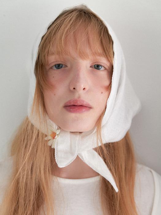 diamond daisy lace kercheif_2color KE002