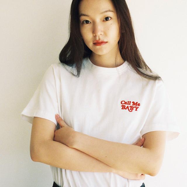 Baby Chain Logo Tee _ White