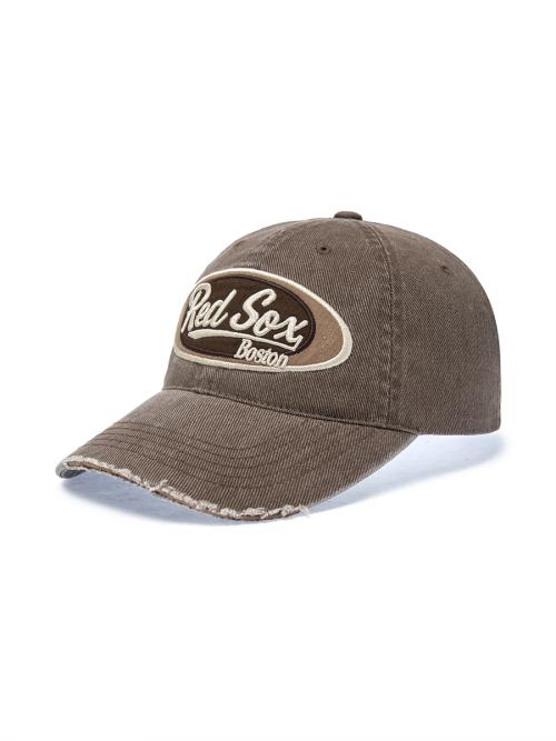 빈티지 피그먼트 와펜 언스트럭쳐 볼캡 BOS (Brown)