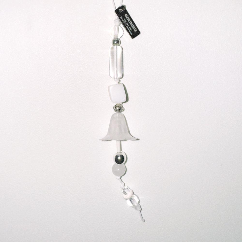 오무무 the flower keyring 더 플라워 비즈 원석 매듭 키링