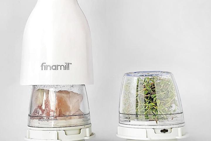 파이나밀 자동 소금 후추 참깨 전동 깨갈이 그라인더 프로 맥스팟