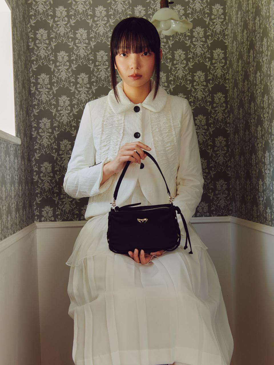 Enoki Mini (Black) 아기버섯가방 (검정)