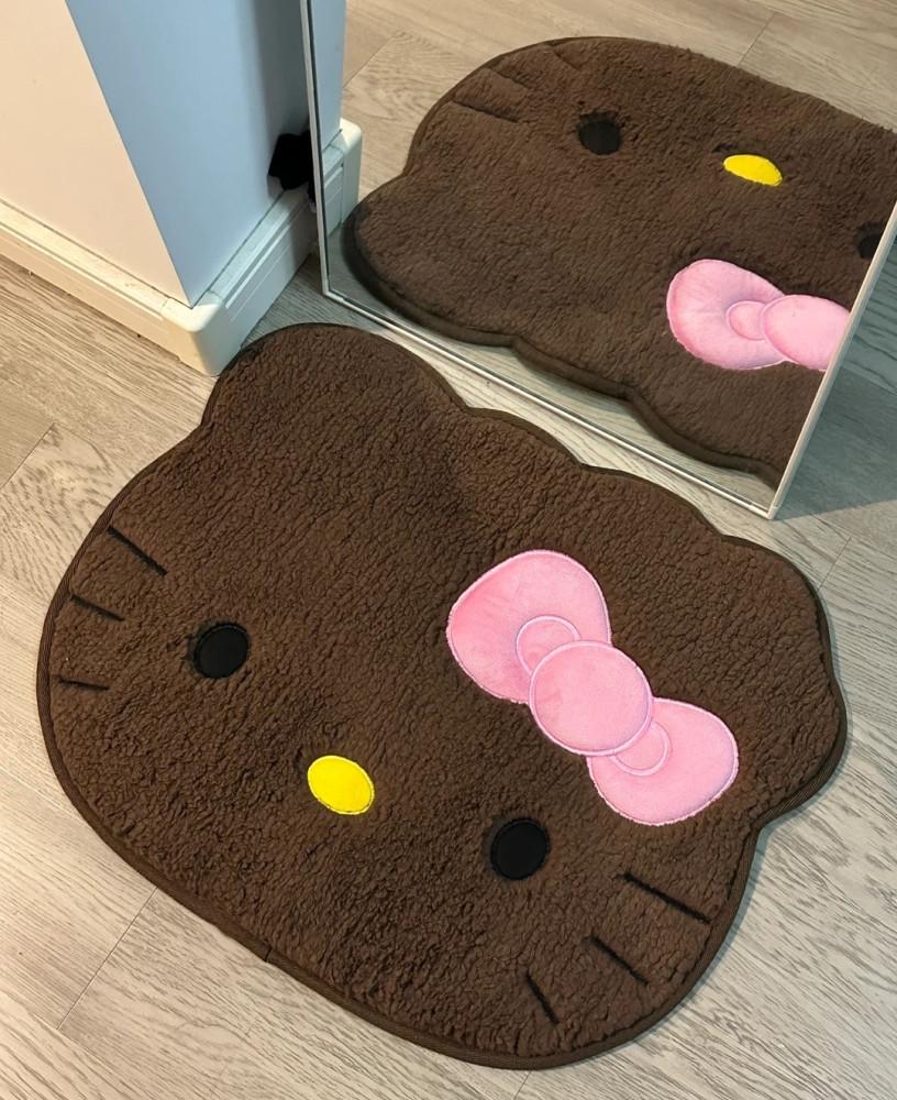 하와이 태닝 키티 러그 발매트 침실 욕실 카펫 산리오 헬로키티 카펫 러그