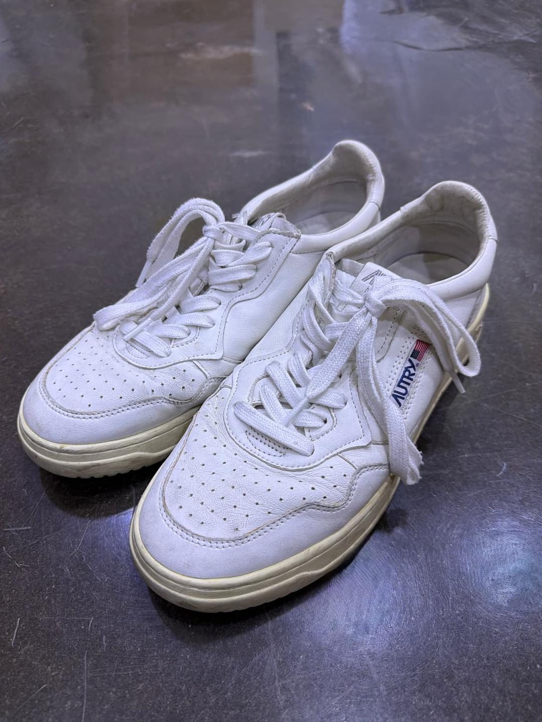 오트리 메달리스트 고트스킨 스니커즈 화이트 43 | 후루츠패밀리