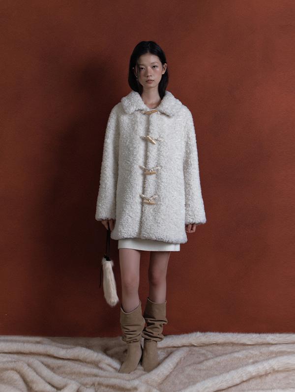 MARGARET TOGGLE COAT (IVORY)