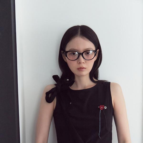 [70% OFF] BLACK V CHAIN STITCH COTTON SLEEVELESS