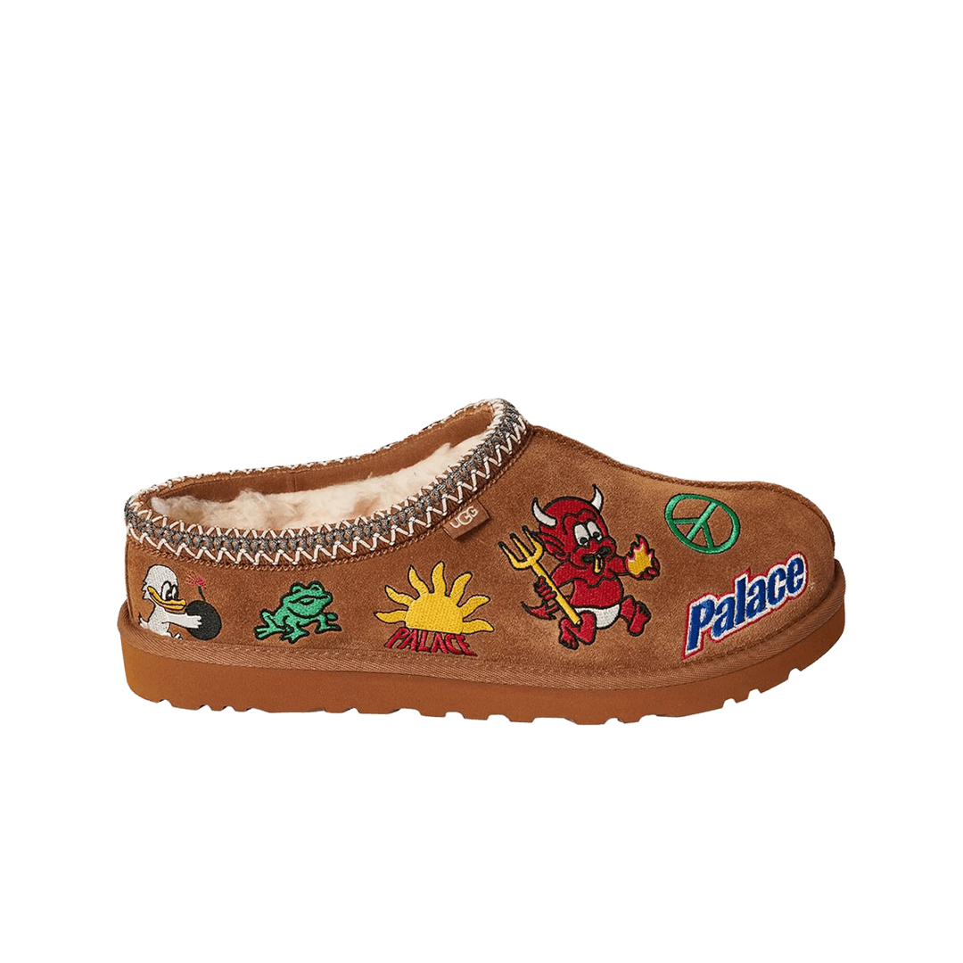 UGG x Palace Tasman Slipper Chestnut